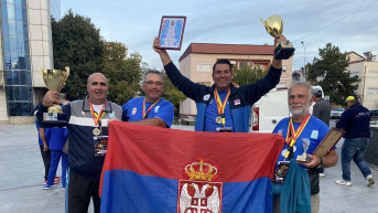 Pobednička ekipa OOSR Iba Pobednička ekipa OOSR Iba
