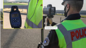 Radar, kosovska policija