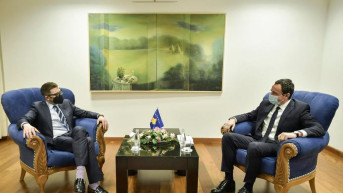 Aleksandar Soroš i Aljbin Kurti