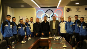 Krasnići - Delegacija kosovskih boksera Krasnići - Delegacija kosovskih boksera