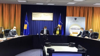 Aljbin Kurti na predstavljanju radne grupe za izradu energetske strategije
