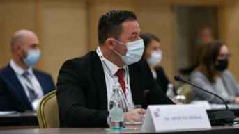 Armend Mehaj na konferenciji u Splitu Armend Mehaj na konferenciji u Splitu