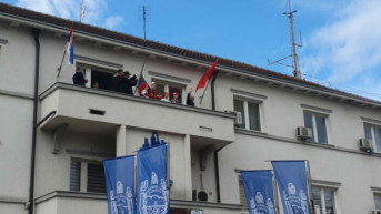 Bujanovac - albanska zastava