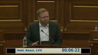 Haki Abazi u Skupštini Kosova