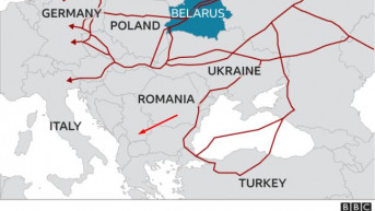 Kosovo deo Srbije - mapa koju je prikazao BBC