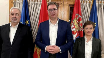 Krivokapić, Vučić i Brnabić u Beogradu