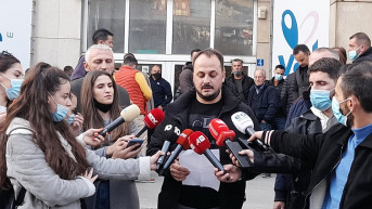 Ljiridon Mirena, predsednik sindikata Pošte Kosova.jpg