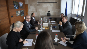 Rakić i Radojević na sastanku sa Suniogom