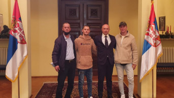Sulejmani sa ambasadorom Jovićem