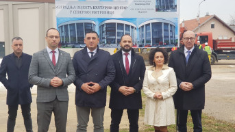 Polaganje kamena temeljca za izgradnju Kulturnog centra Polaganje kamena temeljca za izgradnju Kulturnog centra