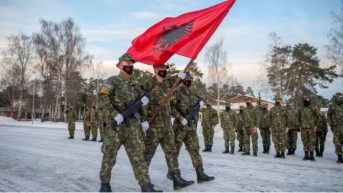 Albanska vojska na granici sa Rusijom Albanska vojska na granici sa Rusijom