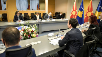 Aljbin Kurti i Stevo Pendarovski