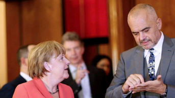 Angela Merkel i Edi Rama
