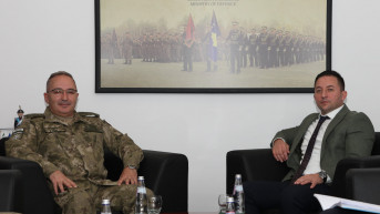 Armend Mehaj sa novim komandantom turskog kontingenta Kfora
