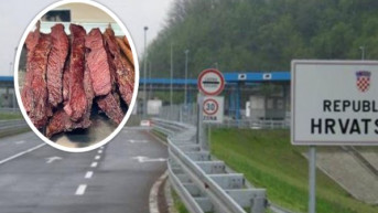 Granica Hrvatske i suvo meso