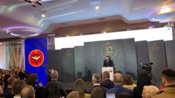 Ljumir Abdidžiku na proslavi 32.godišnjice DSK Ljumir Abdidžiku na proslavi 32.godišnjice DSK