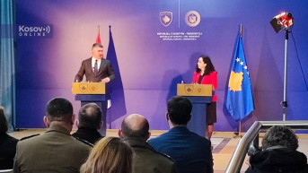 Milanovic i Osmani u Prištini Milanovic i Osmani u Prištini