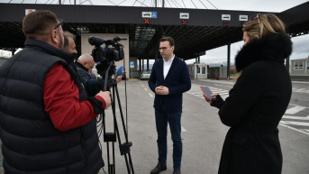 Petković na prelazu Merdare Petković na prelazu Merdare