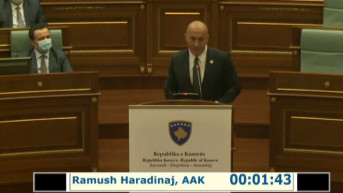 Ramuš Haradinaj u Skupštini Kosova