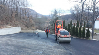 Uređenje prostora kod groblja u selu Sendo Uređenje prostora kod groblja u selu Sendo