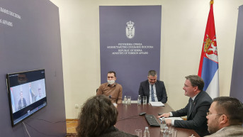 Nikola Selaković razgovara preko video linka sa Rahulom Batijem