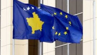 Zastave Kosova i EU