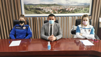 Spirić sa sportistima