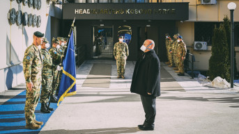 Američki ambasador Hovanijer sa komandatom Kfora