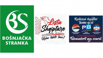 Bošnjačka stranka, Albanska lista i Albanska koalicija Bošnjačka stranka, Albanska lista i Albanska koalicija