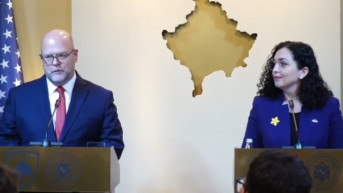 Džef Hovenijer i Vjosa Osmani