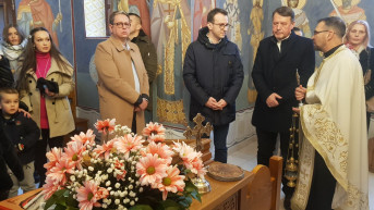 Petar Petković u Crkvi svetog Đorđa u Zvečanu Petar Petković u Crkvi svetog Đorđa u Zvečanu