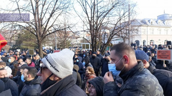 Protest SDP u Prištini 