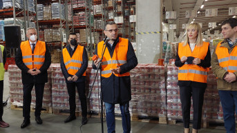 Prikaz kontrole robe u okviru inicijative Otvoreni Balkan
