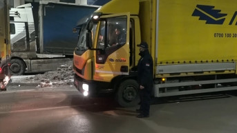 Zaustavljen kamion na Merdaru