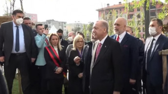 Redžep Tajip Erdogan i Edi Rama
