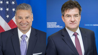 Gabrijel Eskobar i Miroslav Lajčak