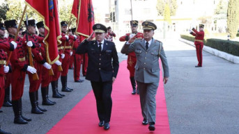 Komantant Jašari u Albaniji