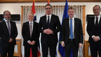 Vučić sa ambasadorima Norveške