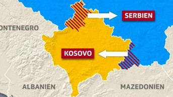 Kosovo mapa