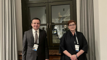 Aljbin Kurti i ministarka spoljnih poslova Australije
