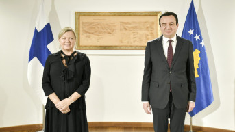 Ambasadorka Finske i Aljbin Kurti