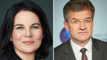 Analena Berbok i Miroslav Lajčak