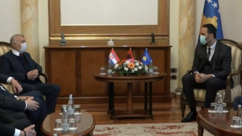 Stipe Mesić i Gljauk Konjufca