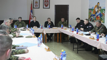 Sastanak starešina Vosjke Srbije i MUP Sastanak starešina Vosjke Srbije i MUP
