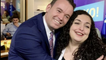 Vjosa Osmani i Faton Peci