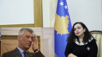 Hašim Tači i Vjosa Osmani Hašim Tači i Vjosa Osmani