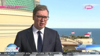 Vučić u Monaku