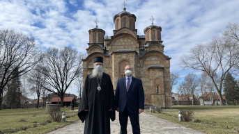 Vladika Teodisije i ambasador Hovenijer