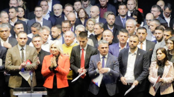 Aleksandar Spirić na potpisivanju ugovora o energetskoj efeikasnosti