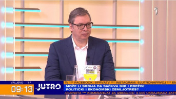 Aleksandar Vučić na Prvoj